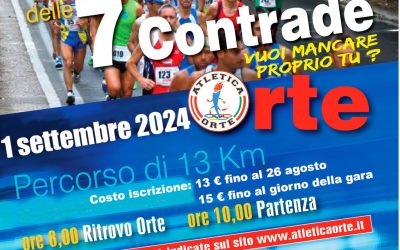 Trofeo delle 7 Contrade 1 settembre 2024